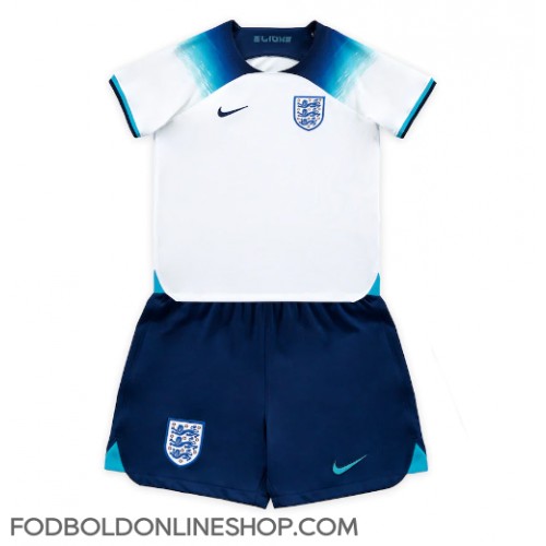 England Hjemme Trøje Børn VM 2022 Kortærmet (+ Korte bukser)